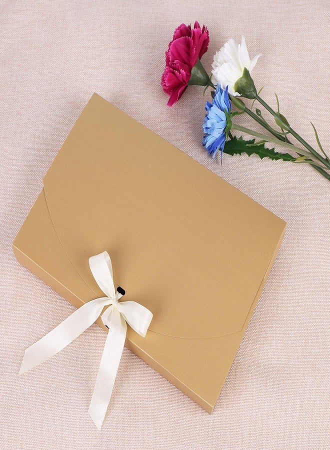 IBLUELOVER 10Pcs Rectangle Presents Boxes Paperboard Present Packaging Box with Ribbon Bowknot Bracelet Necklace Shirt Lingerie Wrapping Box for Valentine Day Birthday Wedding Anniversary Bridal Shower Party - Image 4